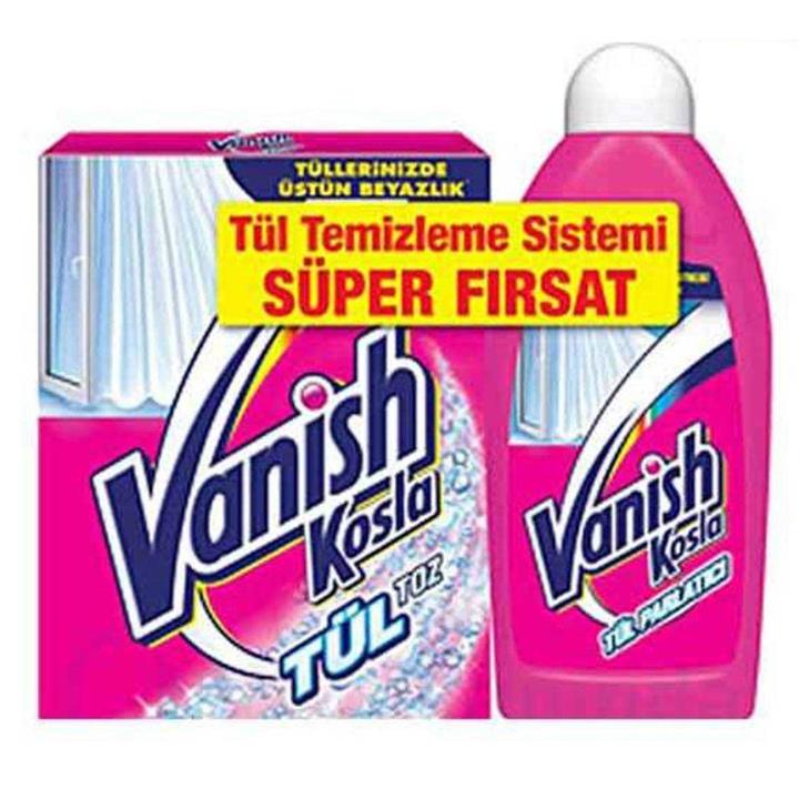 ست پرده شوی ونیش Vanish (مایع 450 میل و پودر 450 گرم)